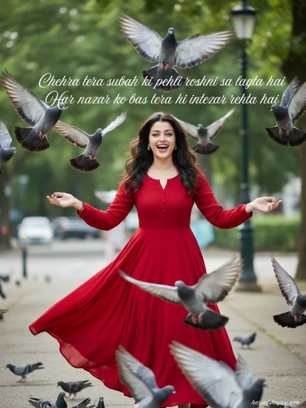 Khubsurti Ki Tareef Shayari in English
