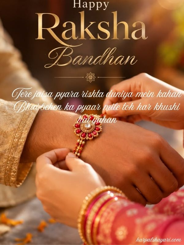 Best Raksha Bandhan Shayari in English